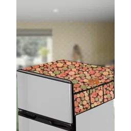 The Furnishing Tree Fridge Top Cover Compatible for LG GL-D201ABEU, 185 LTR WxL 65x111 in CM Abstra-picture-26