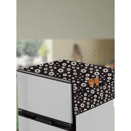 The Furnishing Tree Fridge Top Cover Compatible for Samsung RT28C3032GS/HL, 236 LTR WxL 65x111 in C-picture-25