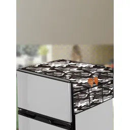 The Furnishing Tree Fridge Top Cover Compatible for Samsung RT37C4512S8/HL, 322 LTR WxL 65x111 in C-picture-39