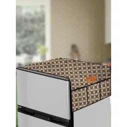 The Furnishing Tree Fridge Top Cover Compatible for Whirlpool 215 VMPRO, 192 LTR WxL 65x111 in CM C-picture-42