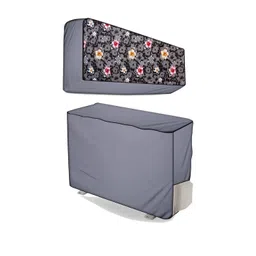 The Furnishing Tree Grey Plastic Air Conditioner Cover-picture-24