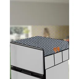 The Furnishing Tree Grey Plastic Refrigerator Cover-picture-31