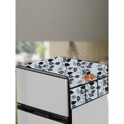 The Furnishing Tree Grey Plastic Refrigerator Cover-picture-30