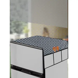 The Furnishing Tree Grey Plastic Refrigerator Cover-picture-11