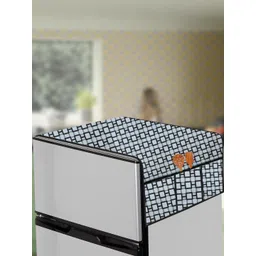 The Furnishing Tree Grey Plastic Refrigerator Cover-picture-17