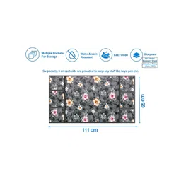 The Furnishing Tree Grey Plastic Refrigerator Cover image 4
