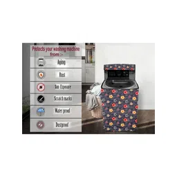 The Furnishing Tree Grey Plastic Washing Machine Cover image 4