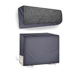 The Furnishing Tree Grey Printed Air Conditioner Cover-picture-38