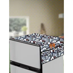 The Furnishing Tree Grey Printed Refrigerator Cover-picture-41