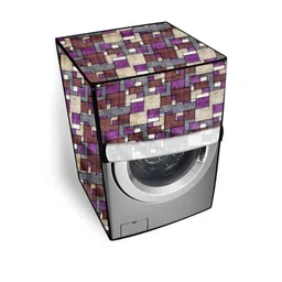 The Furnishing Tree Magenta Printed Washing Machine Cover-picture-28