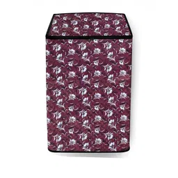 The Furnishing Tree Magenta Printed Washing Machine Cover-picture-28