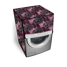 The Furnishing Tree Maroon Plastic Washing Machine Cover-picture-40