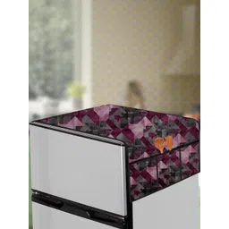 The Furnishing Tree Maroon Printed Air Conditioner Cover-picture-19