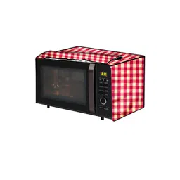 The Furnishing Tree Maroon Printed Microwave Oven Cover-picture-42