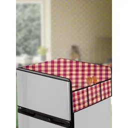 The Furnishing Tree Maroon PVC Air Conditioner Cover-picture-26