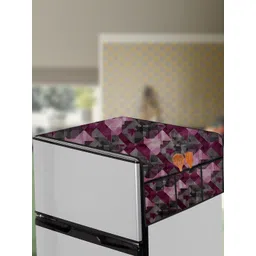 The Furnishing Tree Maroon PVC Air Conditioner Cover-picture-18