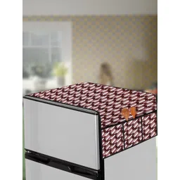 The Furnishing Tree Maroon PVC Air Conditioner Cover-picture-40