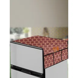 The Furnishing Tree Multi-Coloured Printed Refrigerator Cover-picture-10