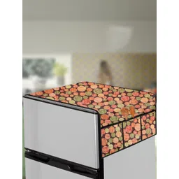 The Furnishing Tree Multi-Coloured Printed Refrigerator Cover-picture-26