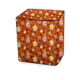 The Furnishing Tree Orange Plastic Washing Machine Cover image 4