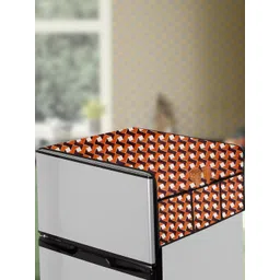 The Furnishing Tree Orange PVC Air Conditioner Cover-picture-28