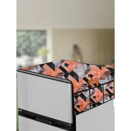 The Furnishing Tree Orange PVC Air Conditioner Cover-picture-38