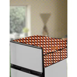 The Furnishing Tree Orange PVC Air Conditioner Cover-picture-37