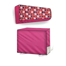 The Furnishing Tree Pink Plastic Air Conditioner Cover-picture-12