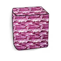 The Furnishing Tree Purple Printed Washing Machine Cover-picture-22