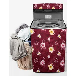 The Furnishing Tree Red Plastic Washing Machine Cover image 4