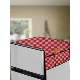 The Furnishing Tree Red PVC Air Conditioner Cover-picture-42