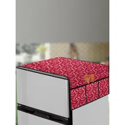 The Furnishing Tree Red PVC Air Conditioner Cover-picture-36