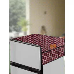 The Furnishing Tree Red PVC Air Conditioner Cover-picture-27