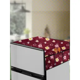 The Furnishing Tree Red PVC Air Conditioner Cover-picture-38