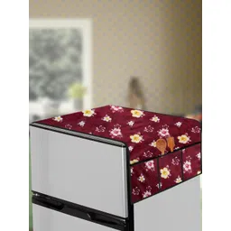 The Furnishing Tree Red PVC Air Conditioner Cover-picture-41