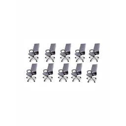 The Furnishing Tree Set Of 10 Grey Elastic Boss Chair Covers-picture-31