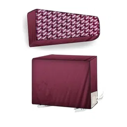 The Furnishing Tree Split AC Cover Set of Indoor and Outdoor Unit Used for 1.5 Ton Bluestar YBTU Sy-picture-23