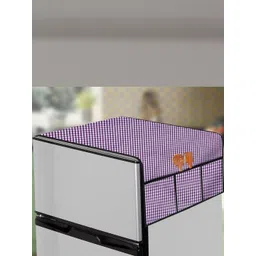 The Furnishing Tree Violet Plastic Refrigerator Cover-picture-14