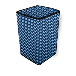 The Furnishing Tree Washing Machine Cover Check Blue Compatible for Samsung 16 Kg Fully-Automatic T image 3