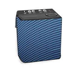 The Furnishing Tree Washing Machine Cover Check Blue Compatible for Samsung 8.5 Kg Semi-Automatic T-picture-10