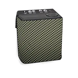 The Furnishing Tree Washing Machine Cover Check Coffee Compatible for Whirlpool 6Kg Semi-Automatic-picture-19