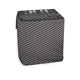 The Furnishing Tree Washing Machine Cover Check Grey Compatible for GODREJ 7KG Semi-Automatic Top L-picture-13