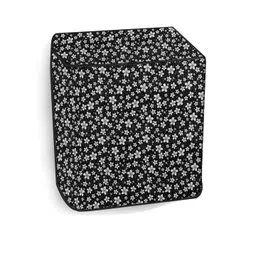 The Furnishing Tree Washing Machine Cover Floral Pattern Black Compatible for Whirlpool 6.5Kg Semi--picture-25