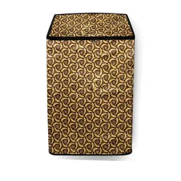 The Furnishing Tree Washing Machine Cover Packed Pattern Yellow Compatible for Whirlpool 8 Kg Fully-picture-22