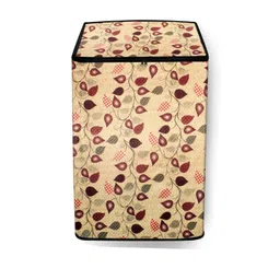 The Furnishing Tree Washing Machine Cover Petals Pattern Yellow Compatible for Whirlpool 7.5 Kg Ful-picture-39