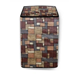 The Furnishing Tree Washing Machine Cover Seamless Pattern Brown Compatible for Whirlpool 7.5 Kg Fu-picture-21