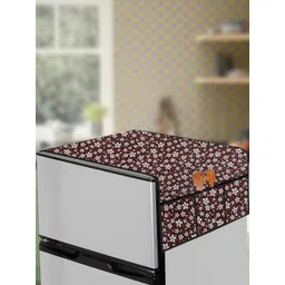 The Furnishing Tree White Plastic Refrigerator Cover-picture-29