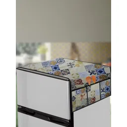 The Furnishing Tree Yellow Plastic Refrigerator Cover-picture-23