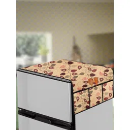 The Furnishing Tree Yellow Printed Refrigerator Cover-picture-26