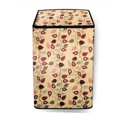 The Furnishing Tree Yellow Printed Washing Machine Cover-picture-15